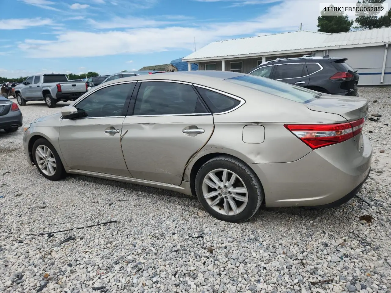2013 Toyota Avalon Base VIN: 4T1BK1EB5DU052852 Lot: 62787945