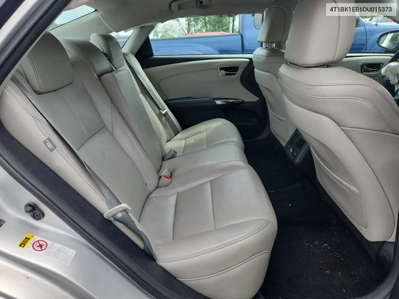 2013 Toyota Avalon Base VIN: 4T1BK1EB6DU015373 Lot: 63581345
