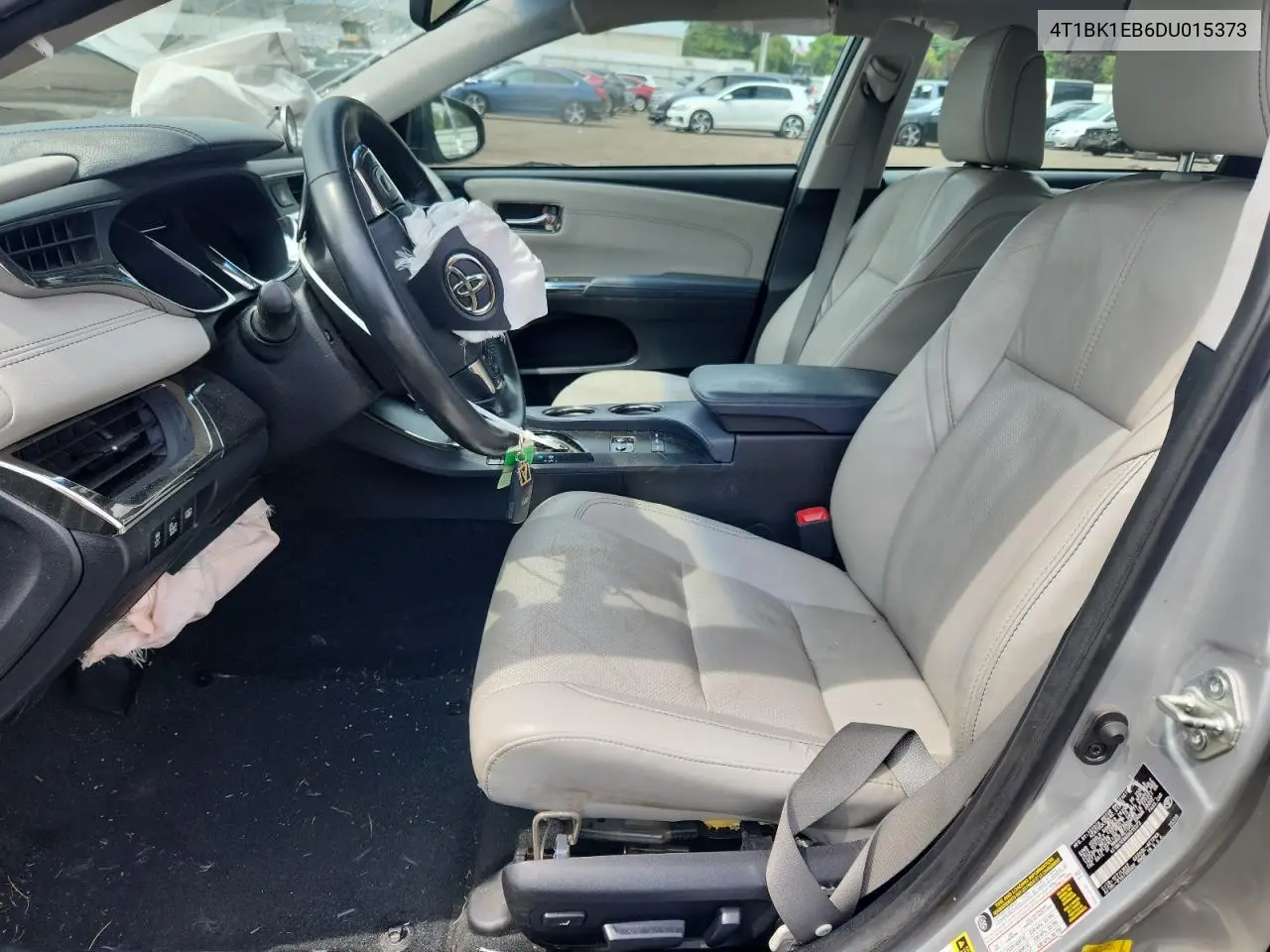 2013 Toyota Avalon Base VIN: 4T1BK1EB6DU015373 Lot: 63581345