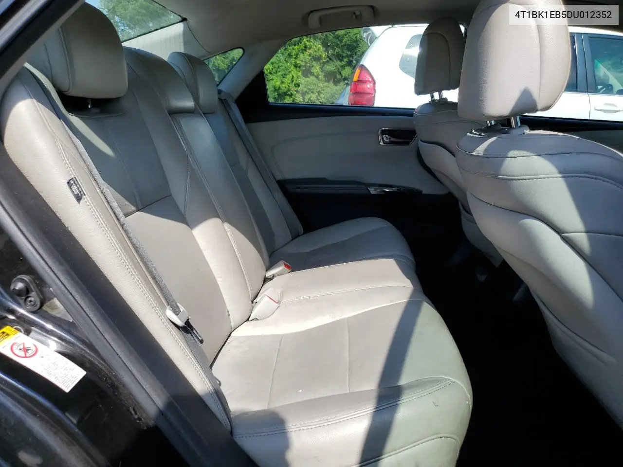 2013 Toyota Avalon Base VIN: 4T1BK1EB5DU012352 Lot: 65025925