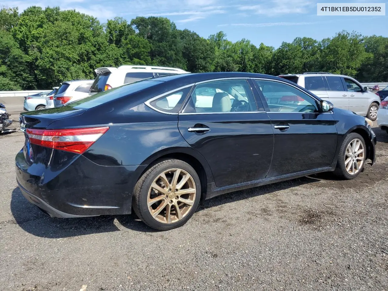 2013 Toyota Avalon Base VIN: 4T1BK1EB5DU012352 Lot: 65025925