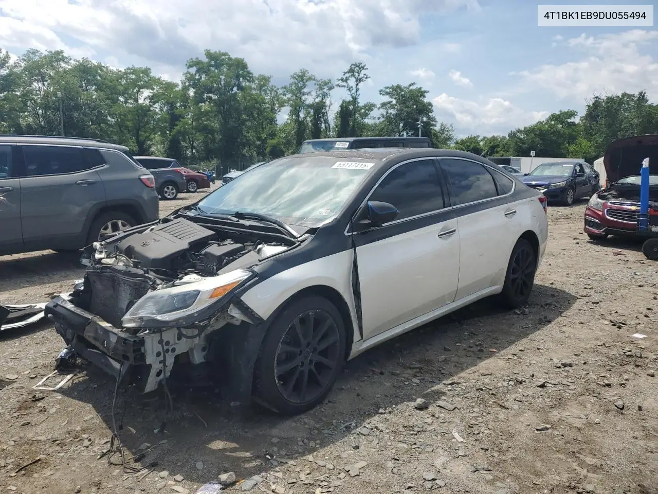 2013 Toyota Avalon Base VIN: 4T1BK1EB9DU055494 Lot: 65117415