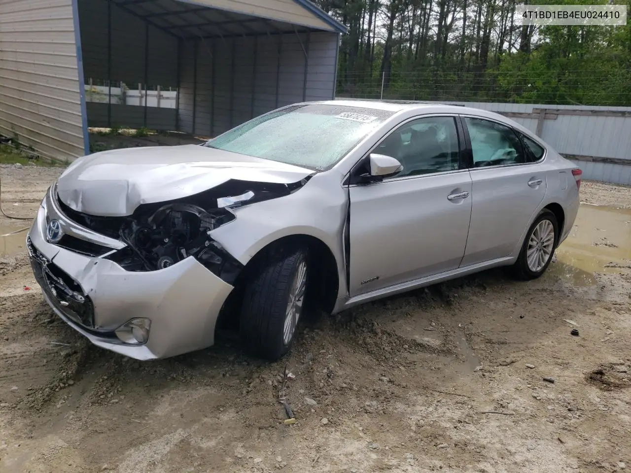 2014 Toyota Avalon Hybrid VIN: 4T1BD1EB4EU024410 Lot: 55878215