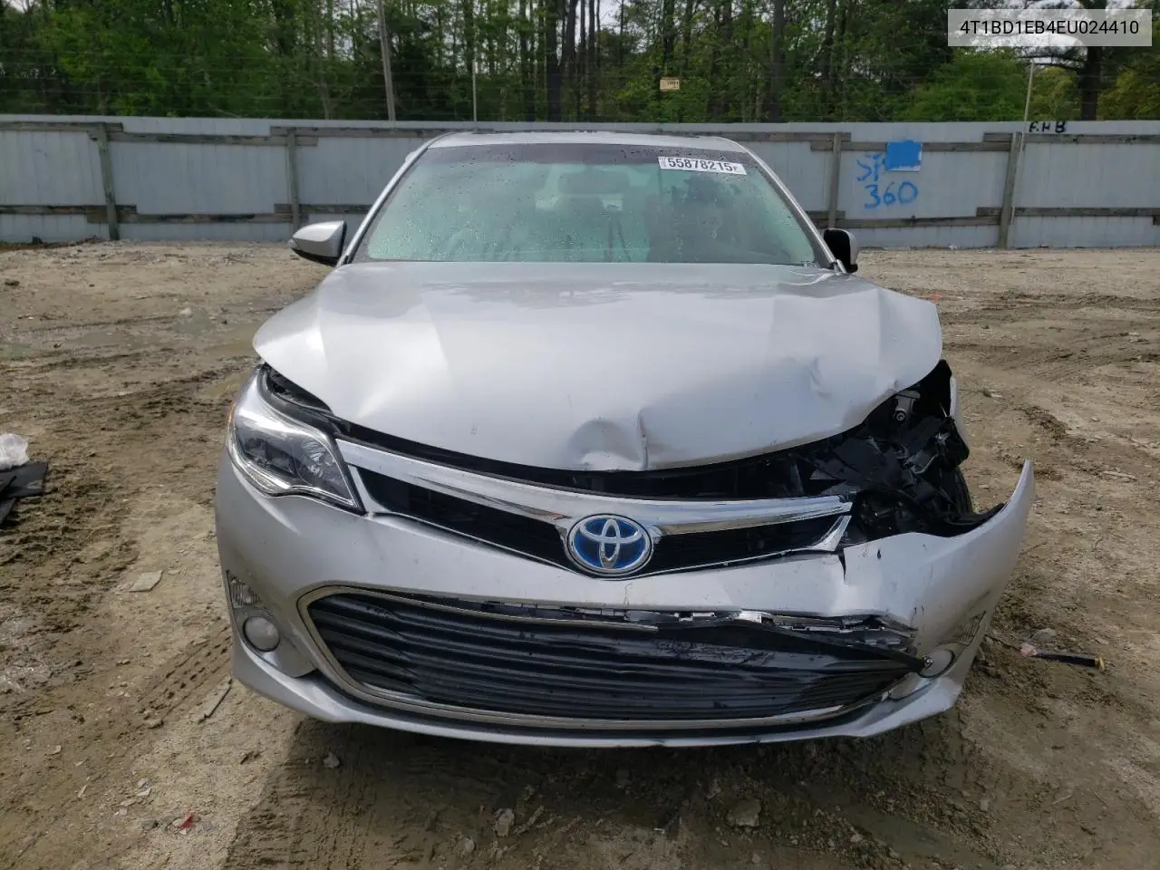 2014 Toyota Avalon Hybrid VIN: 4T1BD1EB4EU024410 Lot: 55878215