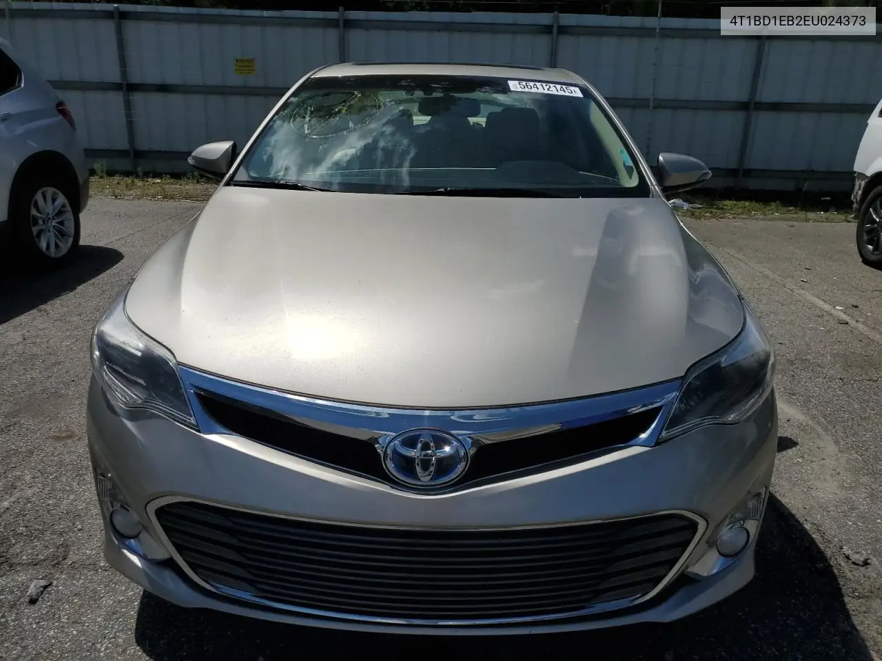 2014 Toyota Avalon Hybrid VIN: 4T1BD1EB2EU024373 Lot: 56412145