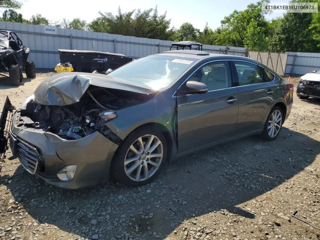 2014 Toyota Avalon Base VIN: 4T1BK1EB1EU106973 Lot: 62680255
