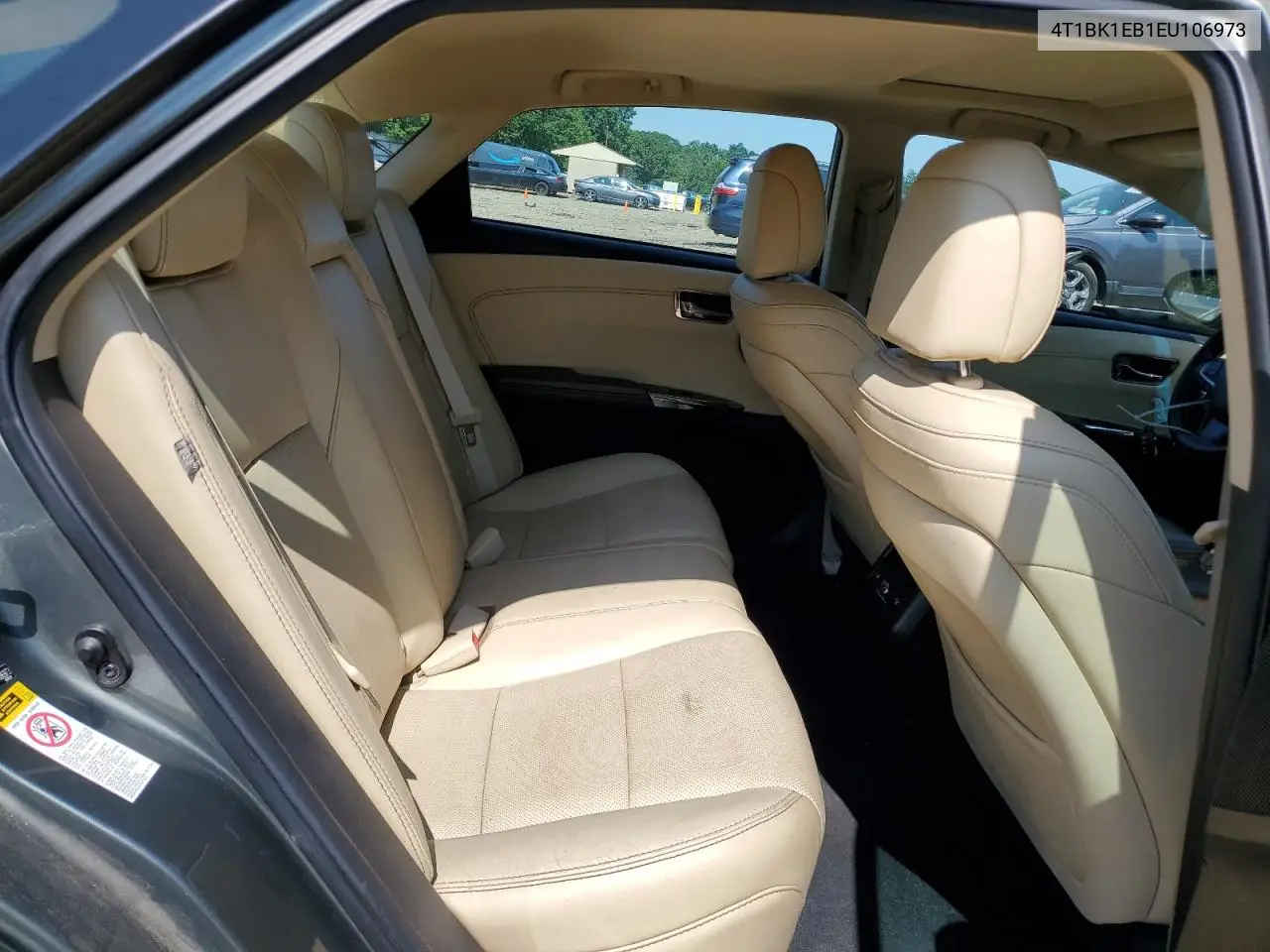 2014 Toyota Avalon Base VIN: 4T1BK1EB1EU106973 Lot: 62680255