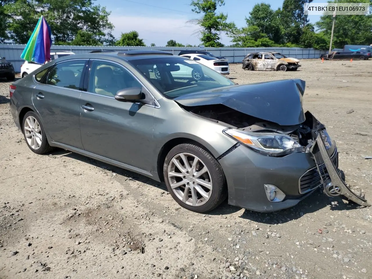 2014 Toyota Avalon Base VIN: 4T1BK1EB1EU106973 Lot: 62680255