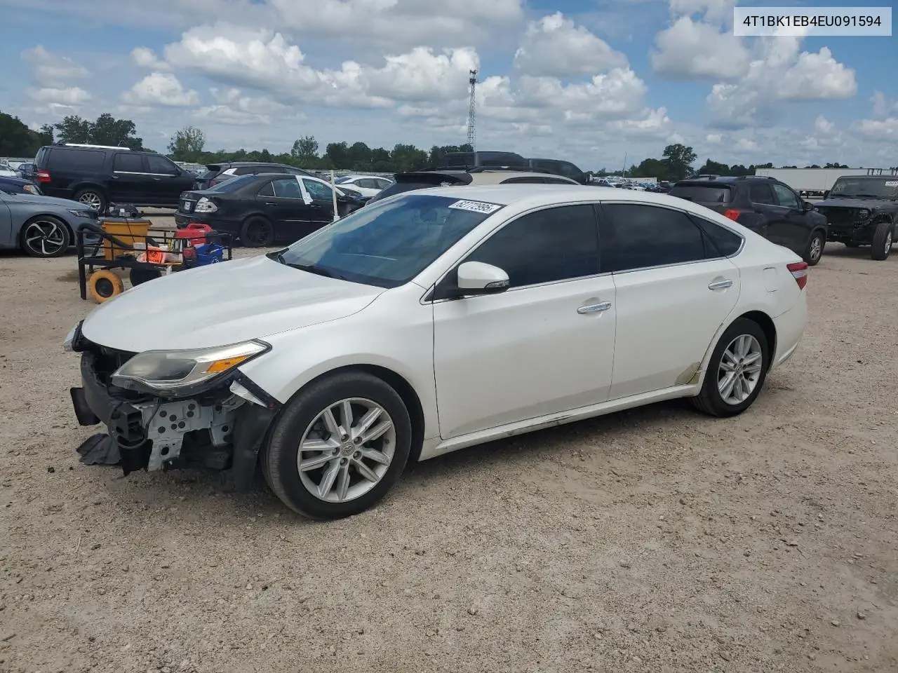 2014 Toyota Avalon Base VIN: 4T1BK1EB4EU091594 Lot: 62772995