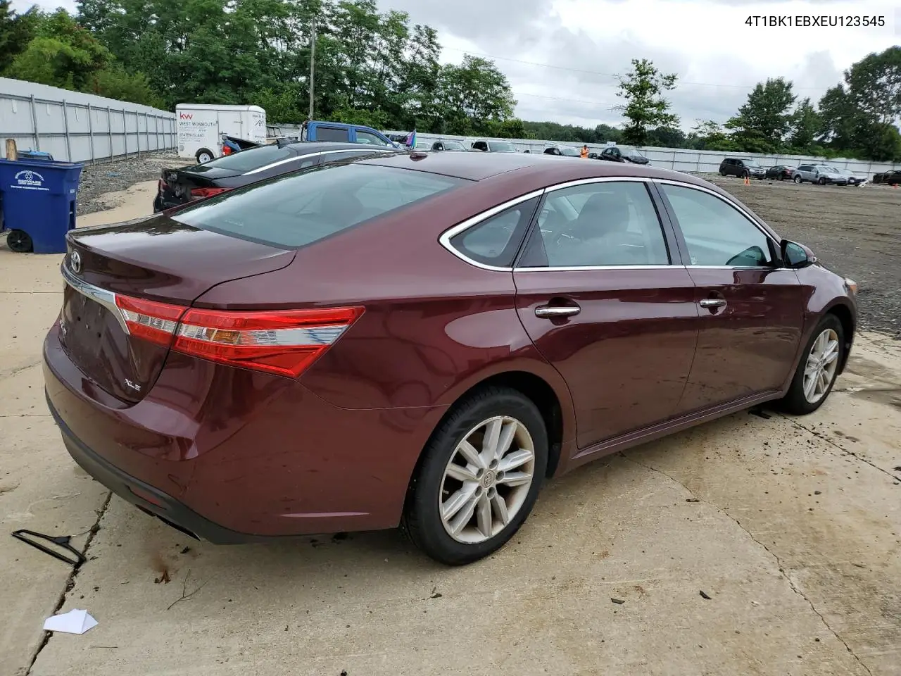 2014 Toyota Avalon Base VIN: 4T1BK1EBXEU123545 Lot: 63827285