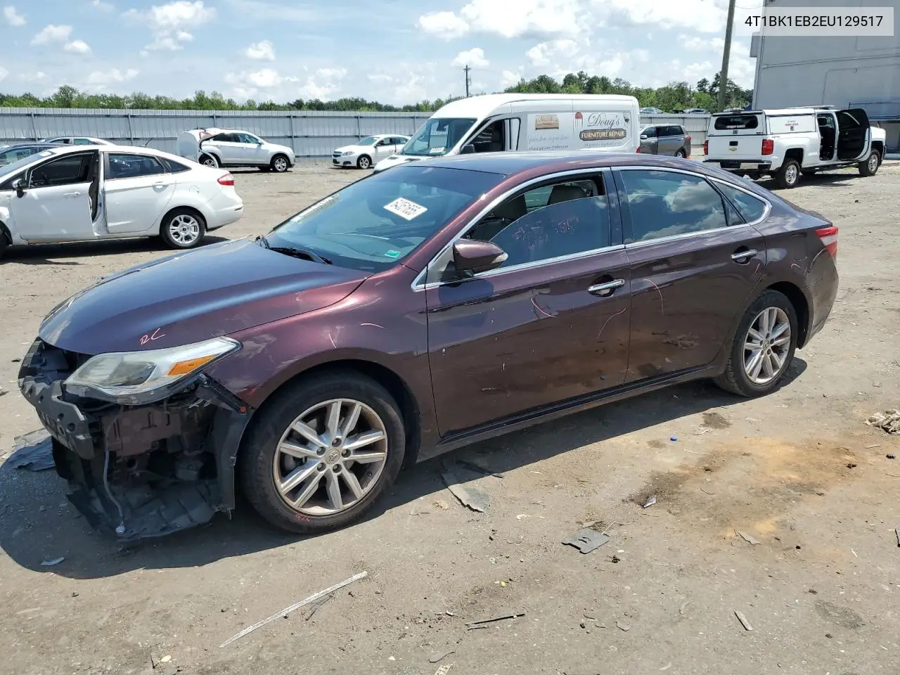 2014 Toyota Avalon Base VIN: 4T1BK1EB2EU129517 Lot: 64351655