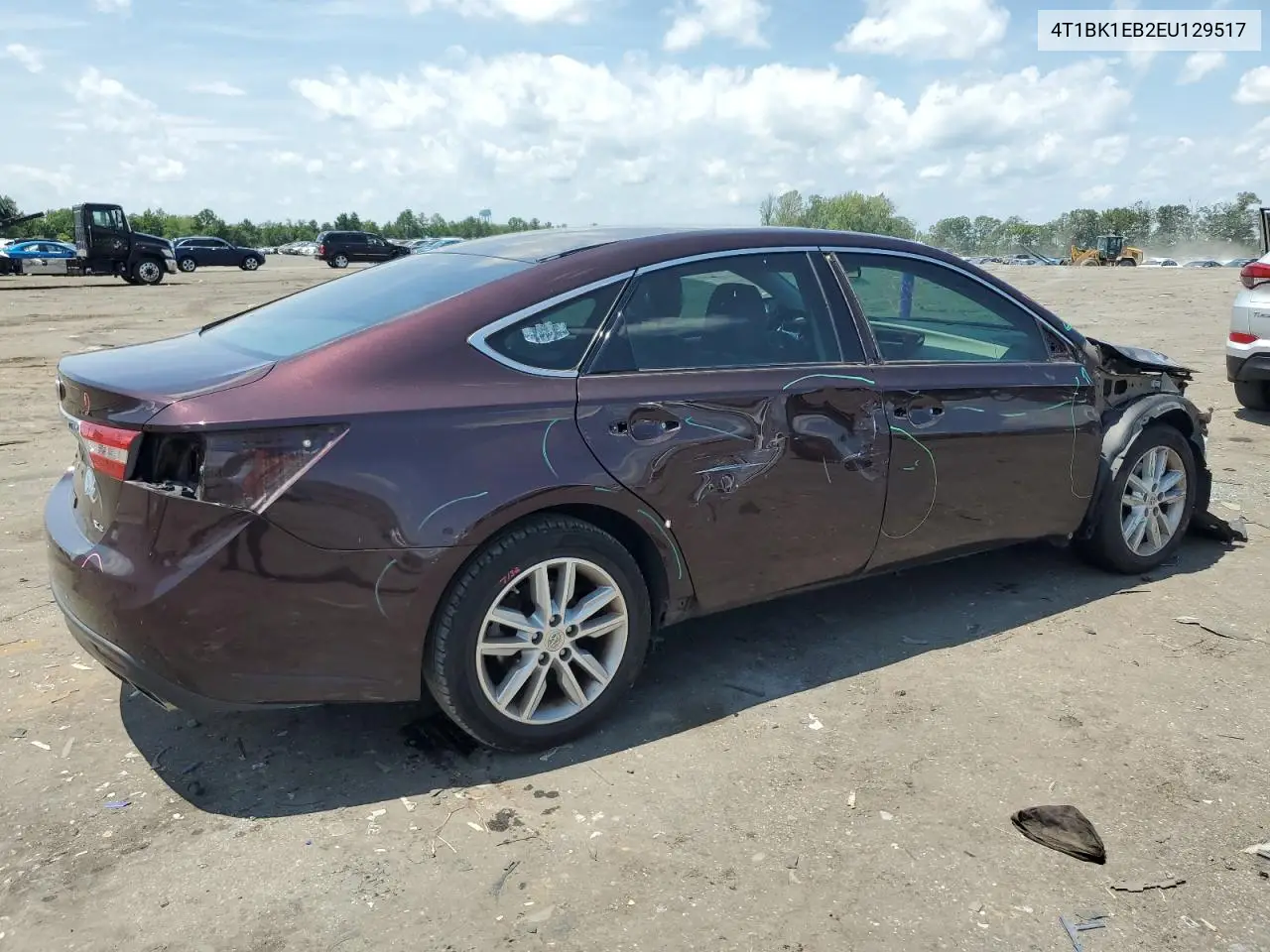 2014 Toyota Avalon Base VIN: 4T1BK1EB2EU129517 Lot: 64351655