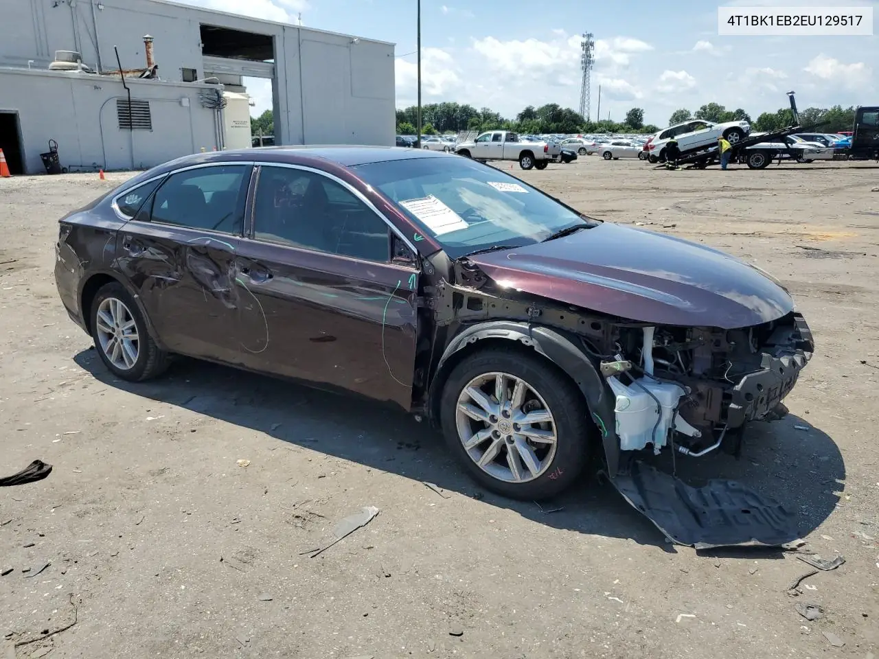2014 Toyota Avalon Base VIN: 4T1BK1EB2EU129517 Lot: 64351655