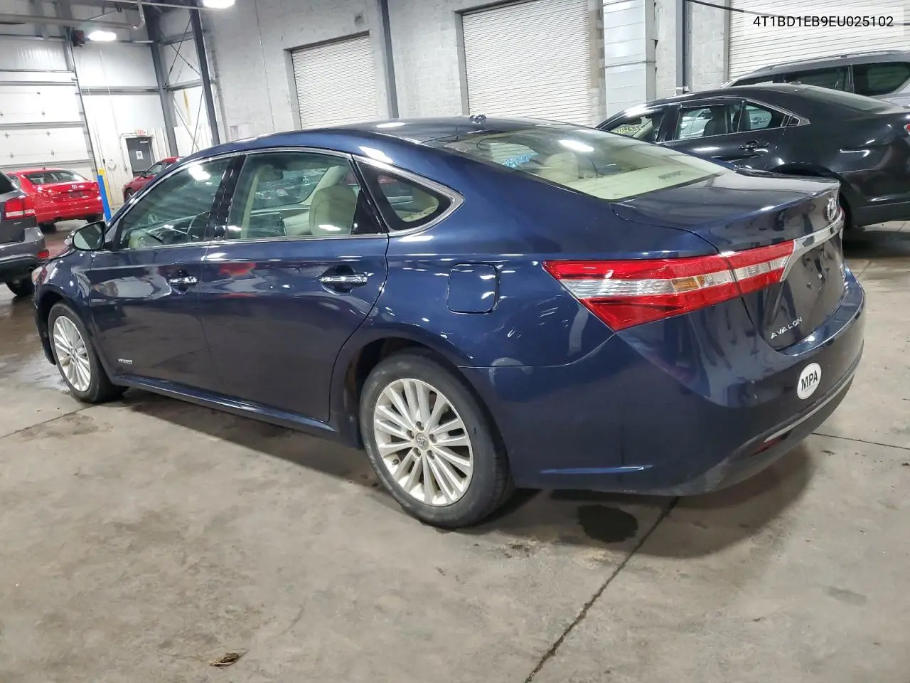 2014 Toyota Avalon Hybrid VIN: 4T1BD1EB9EU025102 Lot: 64404765