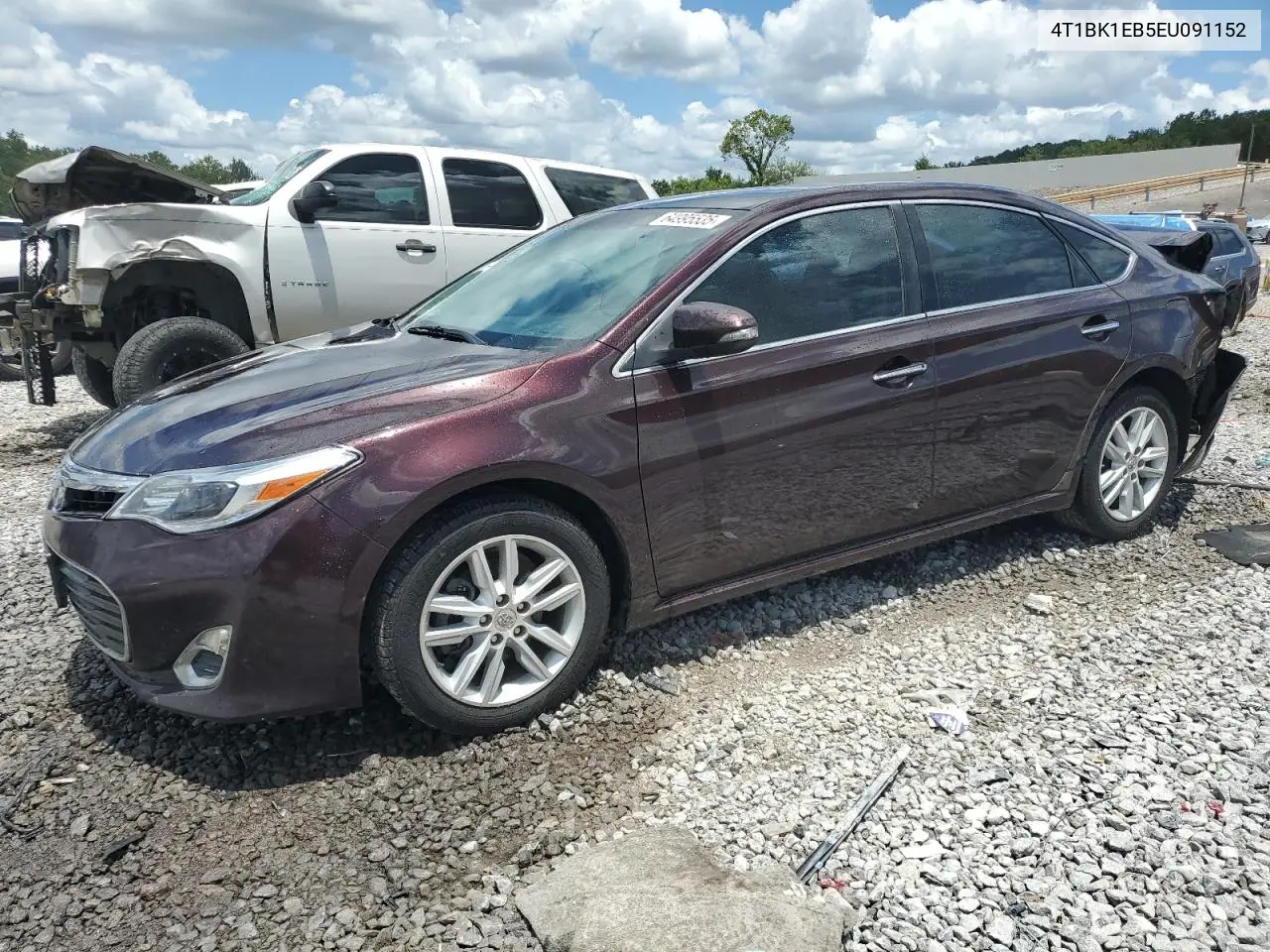2014 Toyota Avalon Base VIN: 4T1BK1EB5EU091152 Lot: 64995535
