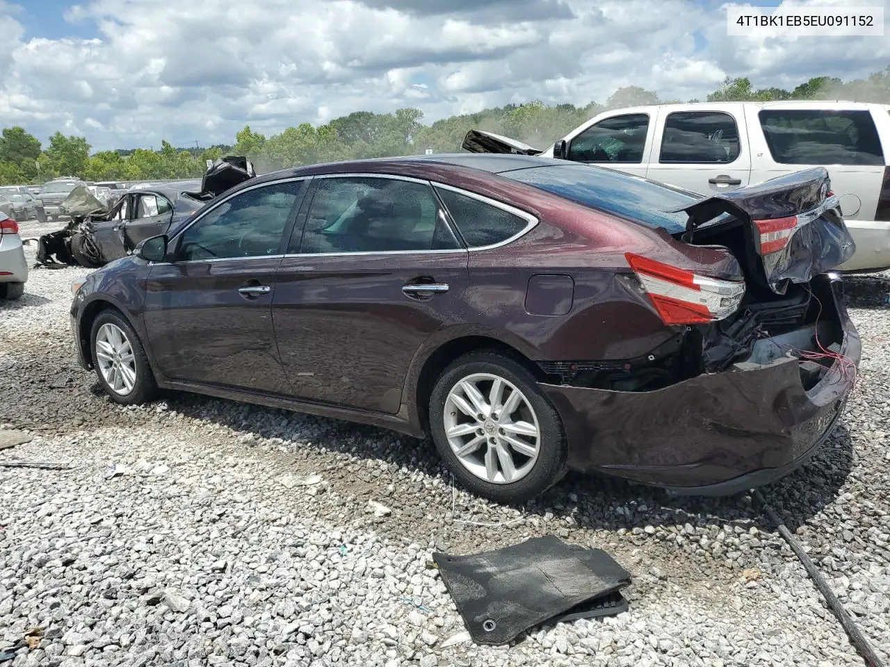 2014 Toyota Avalon Base VIN: 4T1BK1EB5EU091152 Lot: 64995535