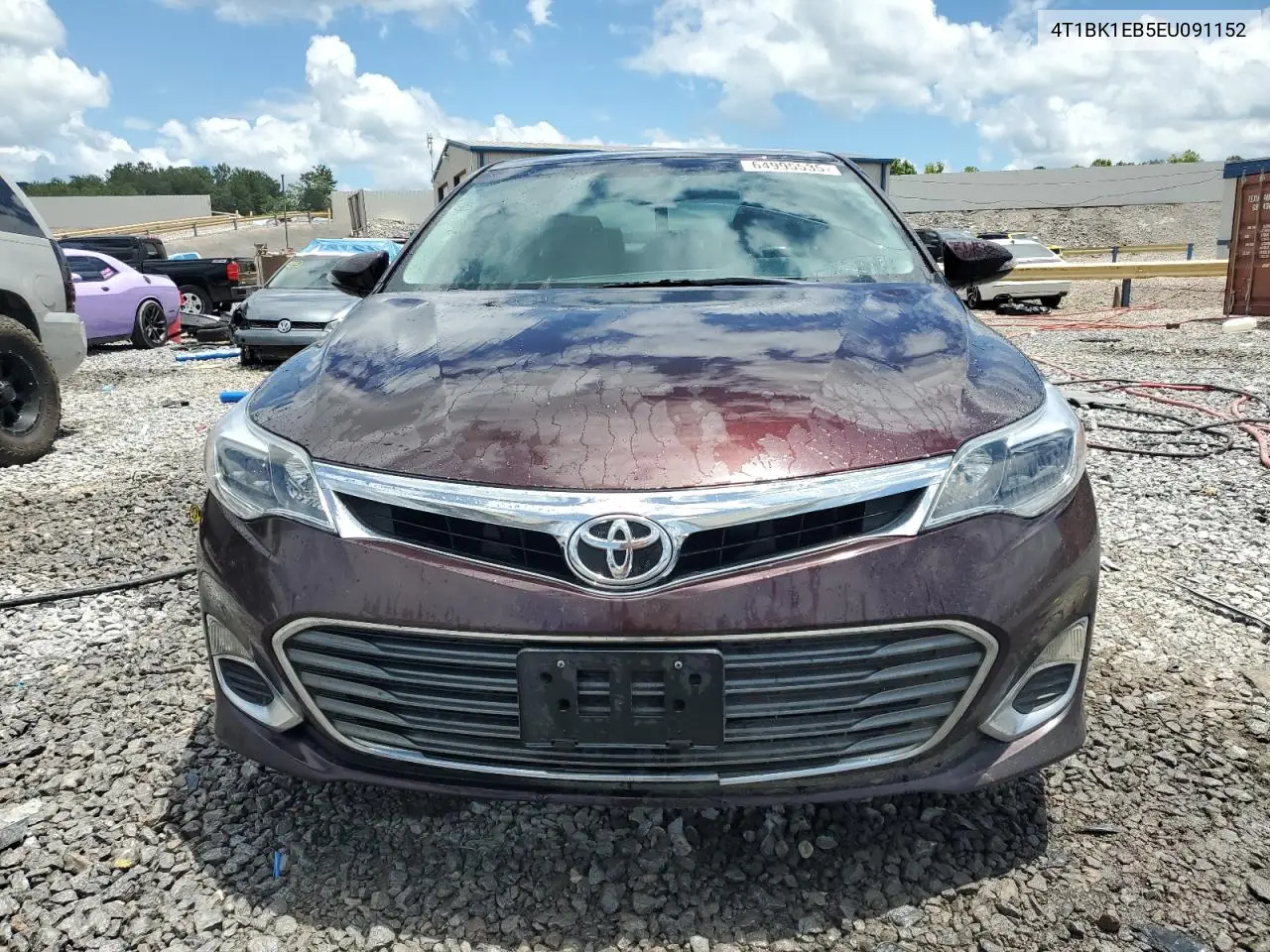 2014 Toyota Avalon Base VIN: 4T1BK1EB5EU091152 Lot: 64995535