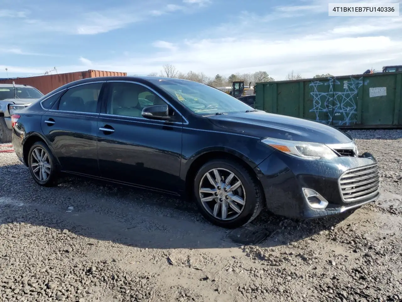 2015 Toyota Avalon Xle VIN: 4T1BK1EB7FU140336 Lot: 43191955