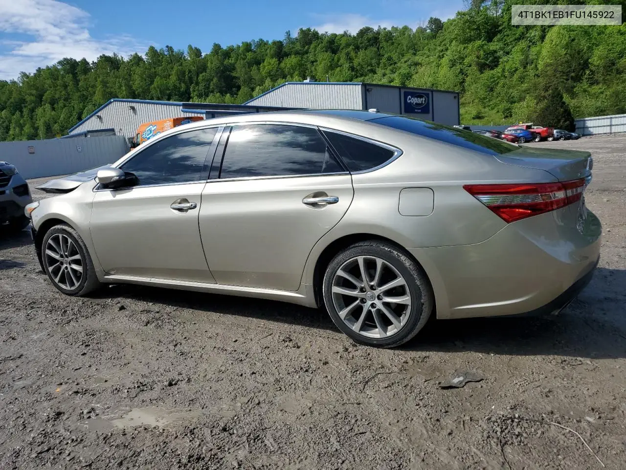 2015 Toyota Avalon Xle VIN: 4T1BK1EB1FU145922 Lot: 56230205