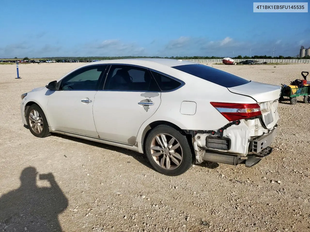2015 Toyota Avalon Xle VIN: 4T1BK1EB5FU145535 Lot: 62109145
