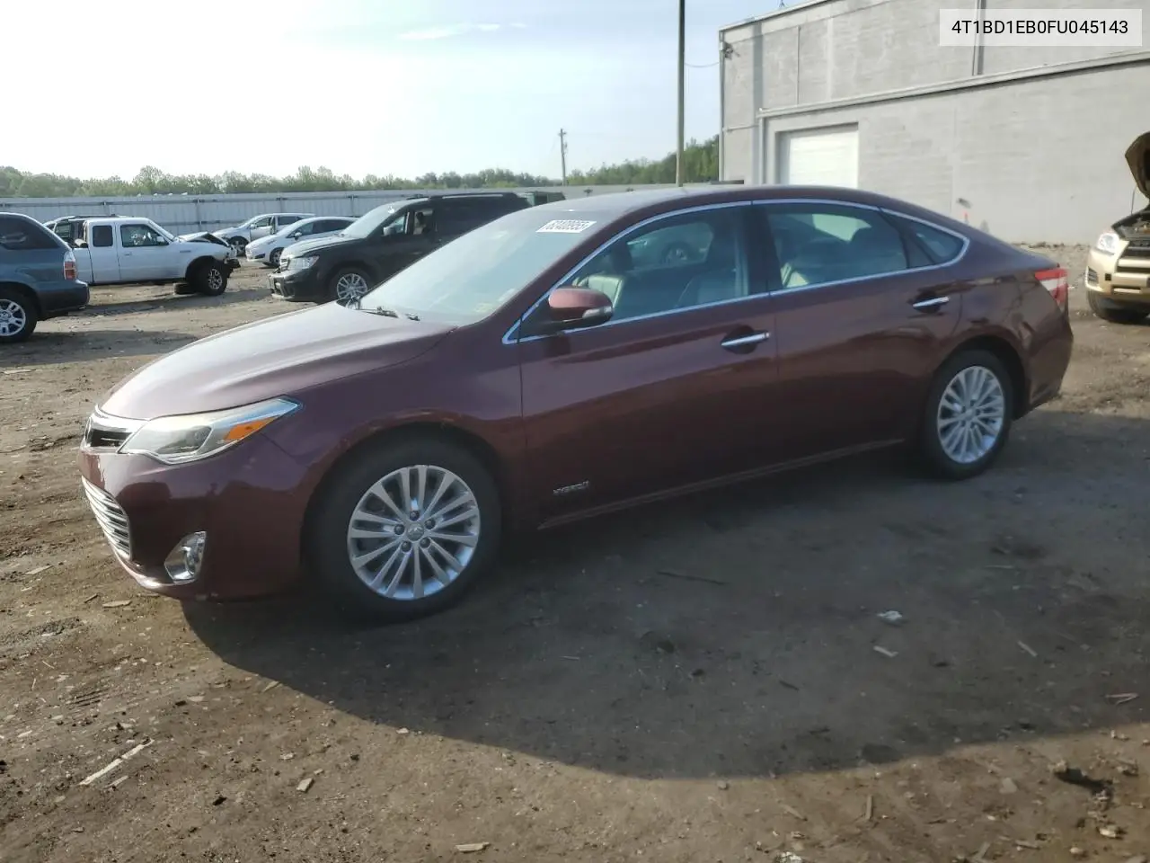 2015 Toyota Avalon Hybrid VIN: 4T1BD1EB0FU045143 Lot: 62408955