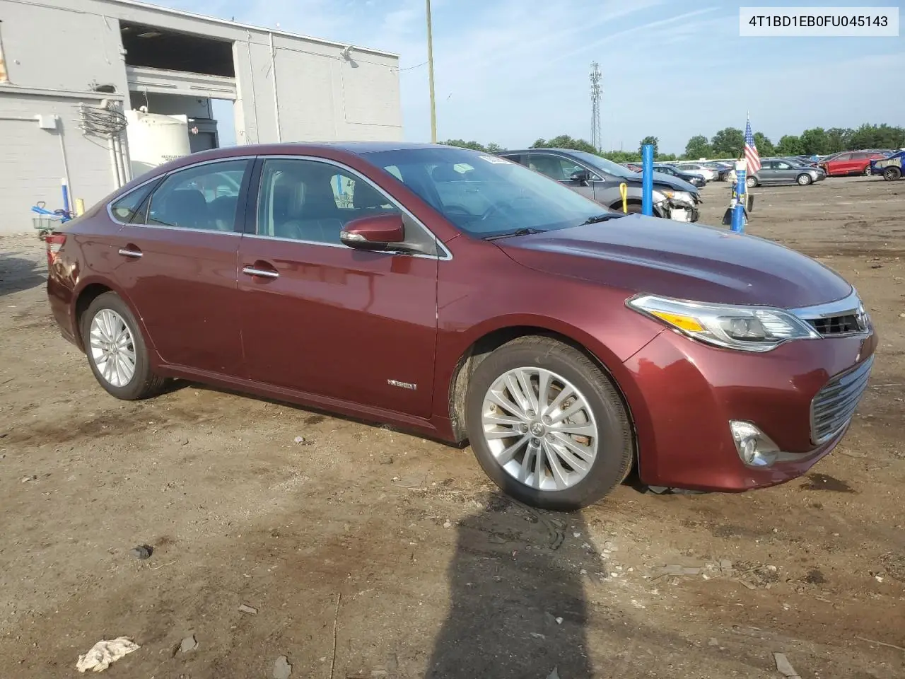 2015 Toyota Avalon Hybrid VIN: 4T1BD1EB0FU045143 Lot: 62408955