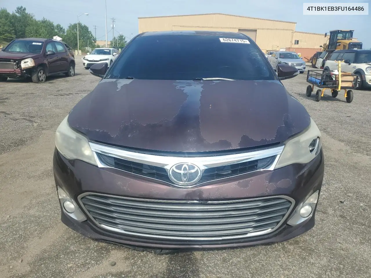 2015 Toyota Avalon Xle VIN: 4T1BK1EB3FU164486 Lot: 62674715