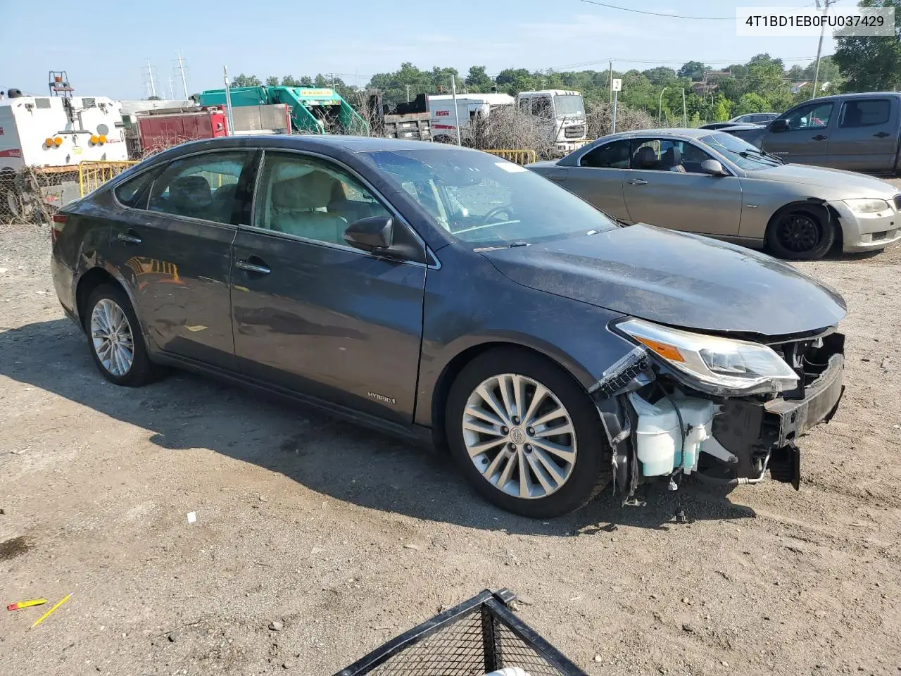 2015 Toyota Avalon Hybrid VIN: 4T1BD1EB0FU037429 Lot: 63572525