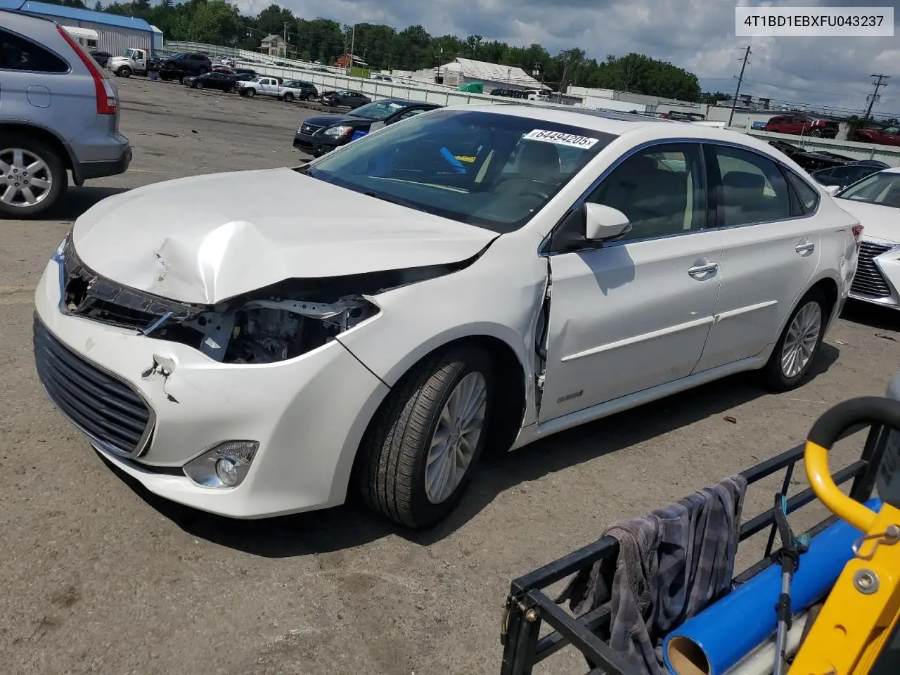 2015 Toyota Avalon Hybrid VIN: 4T1BD1EBXFU043237 Lot: 64494205