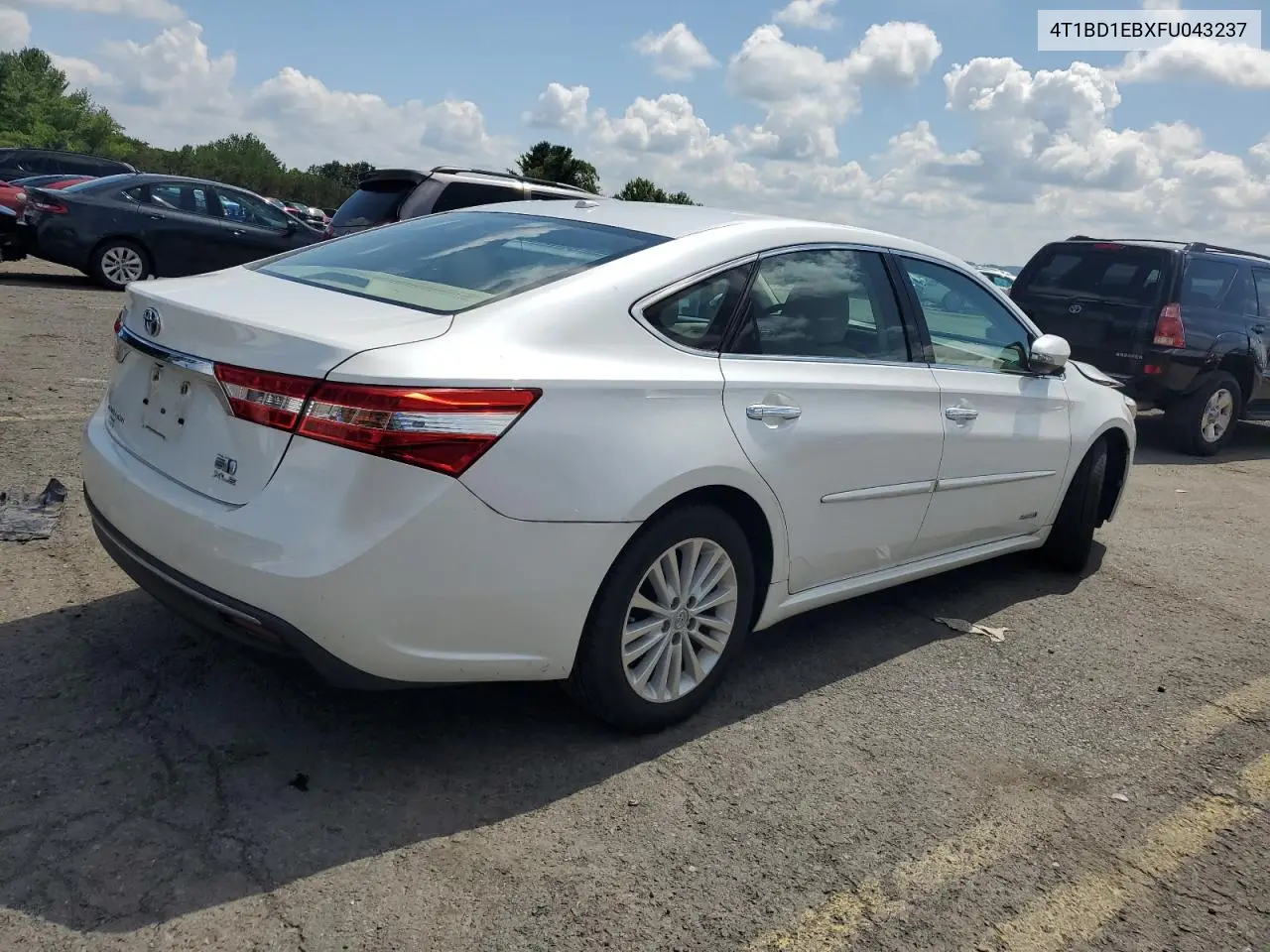 2015 Toyota Avalon Hybrid VIN: 4T1BD1EBXFU043237 Lot: 64494205