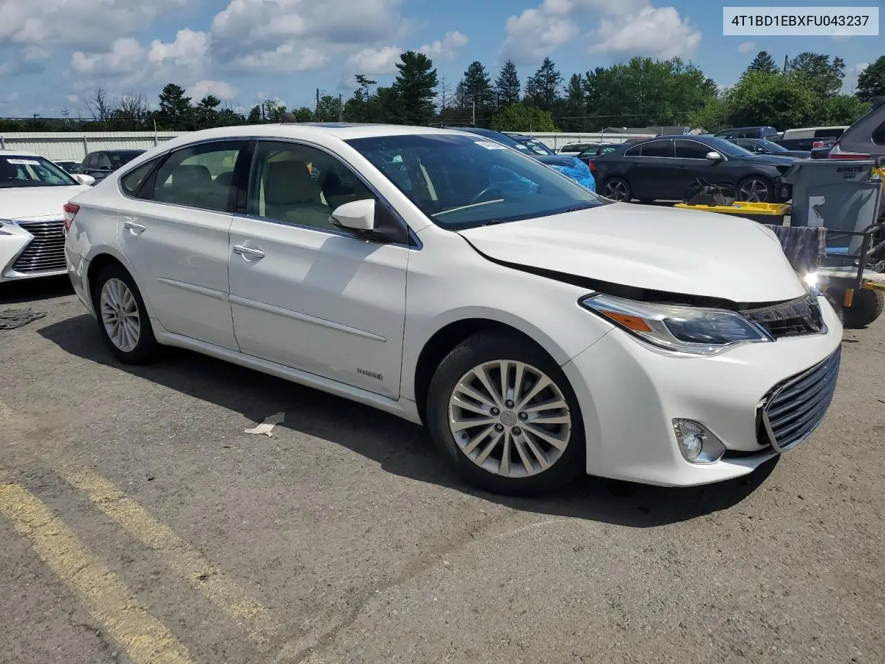 2015 Toyota Avalon Hybrid VIN: 4T1BD1EBXFU043237 Lot: 64494205