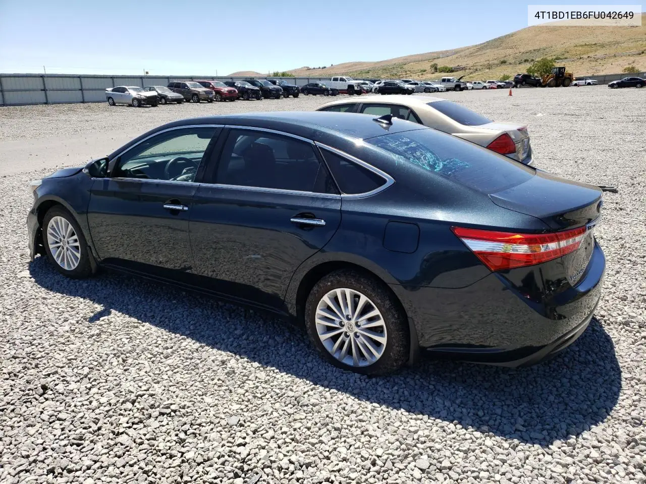 2015 Toyota Avalon Hybrid VIN: 4T1BD1EB6FU042649 Lot: 64788475