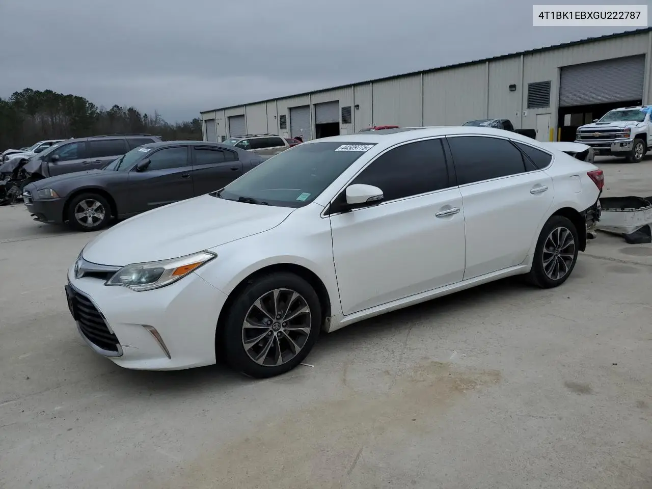 2016 Toyota Avalon Xle VIN: 4T1BK1EBXGU222787 Lot: 44509775