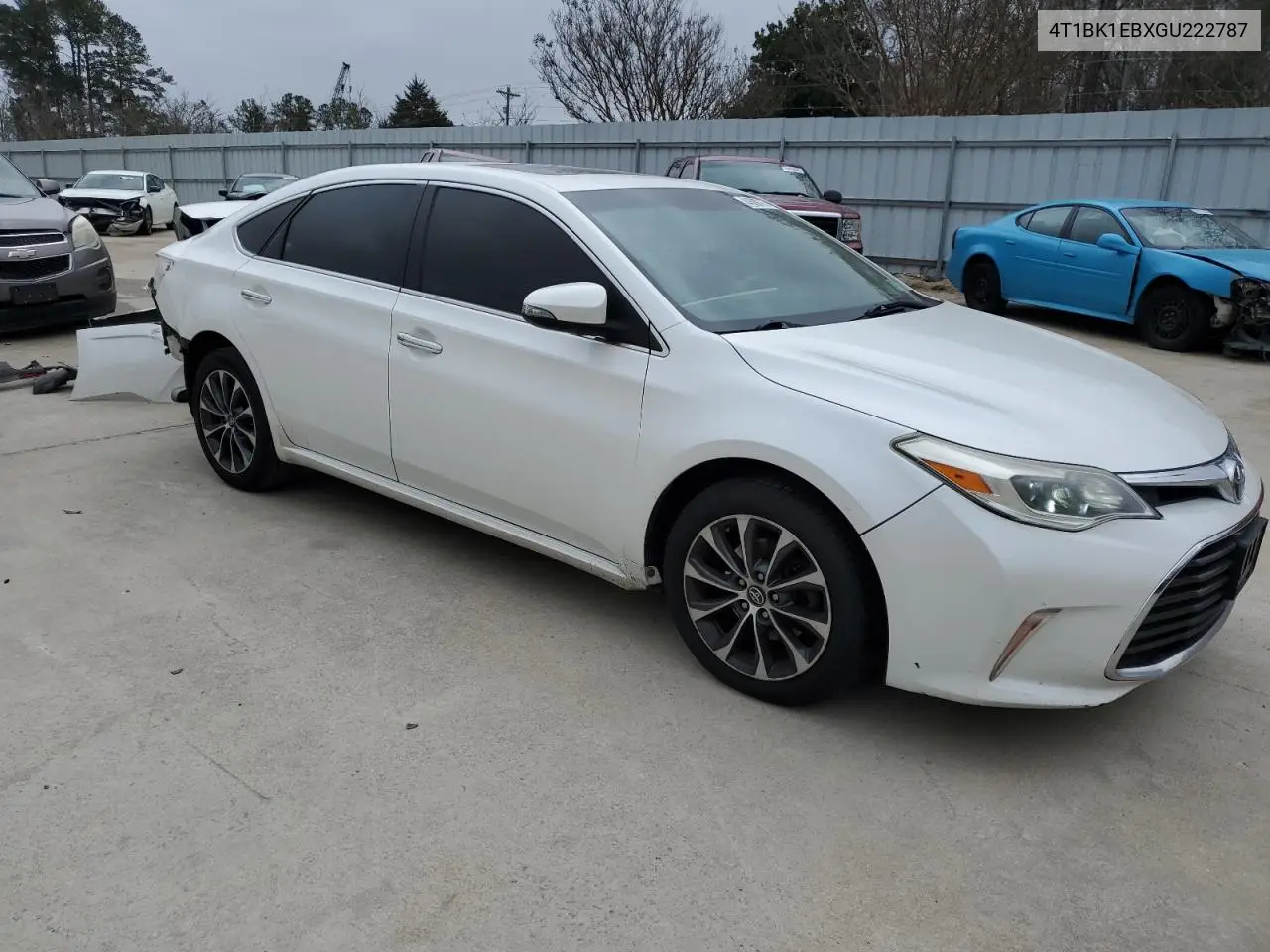 2016 Toyota Avalon Xle VIN: 4T1BK1EBXGU222787 Lot: 44509775