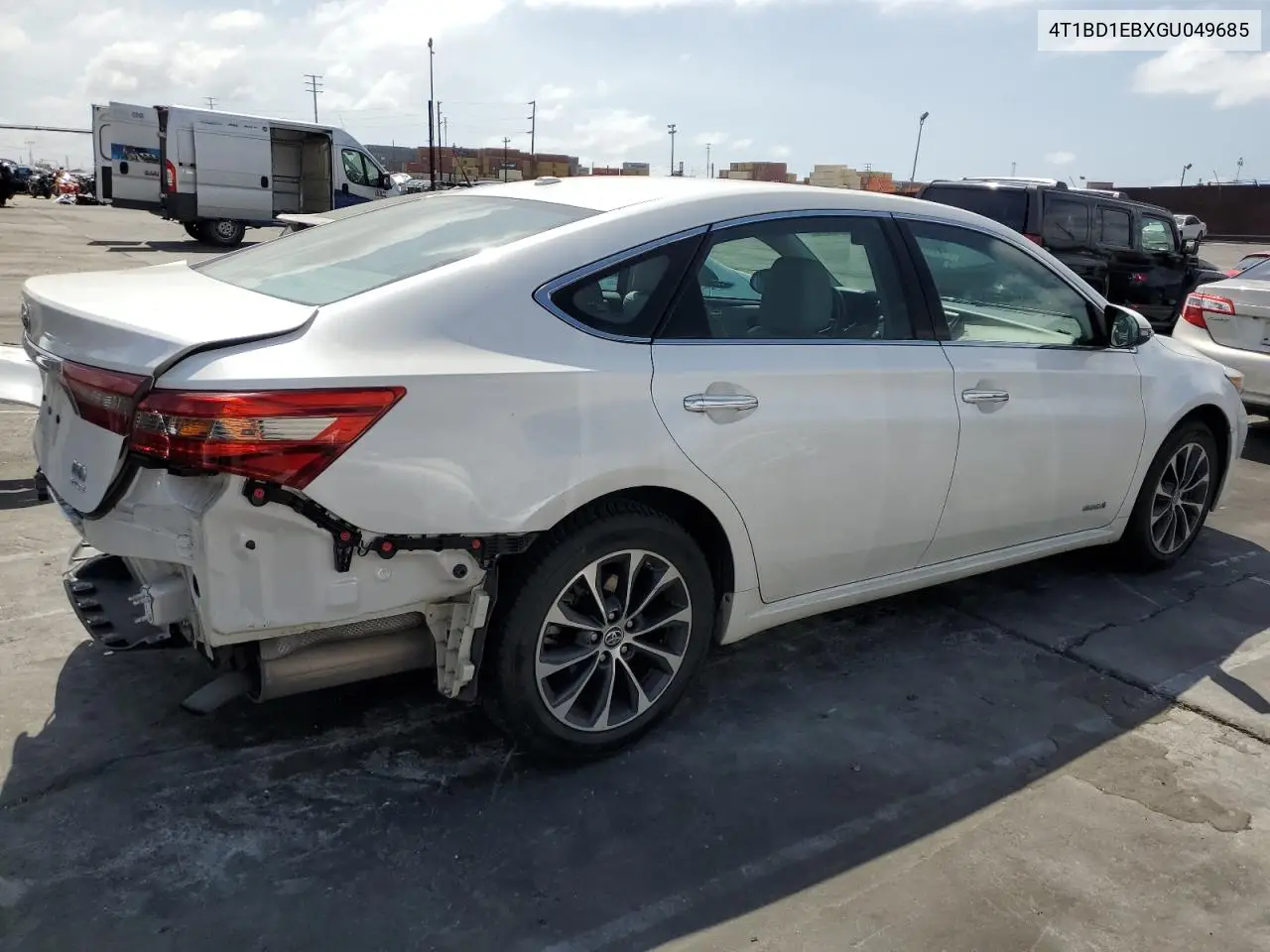 2016 Toyota Avalon Hybrid VIN: 4T1BD1EBXGU049685 Lot: 56748195