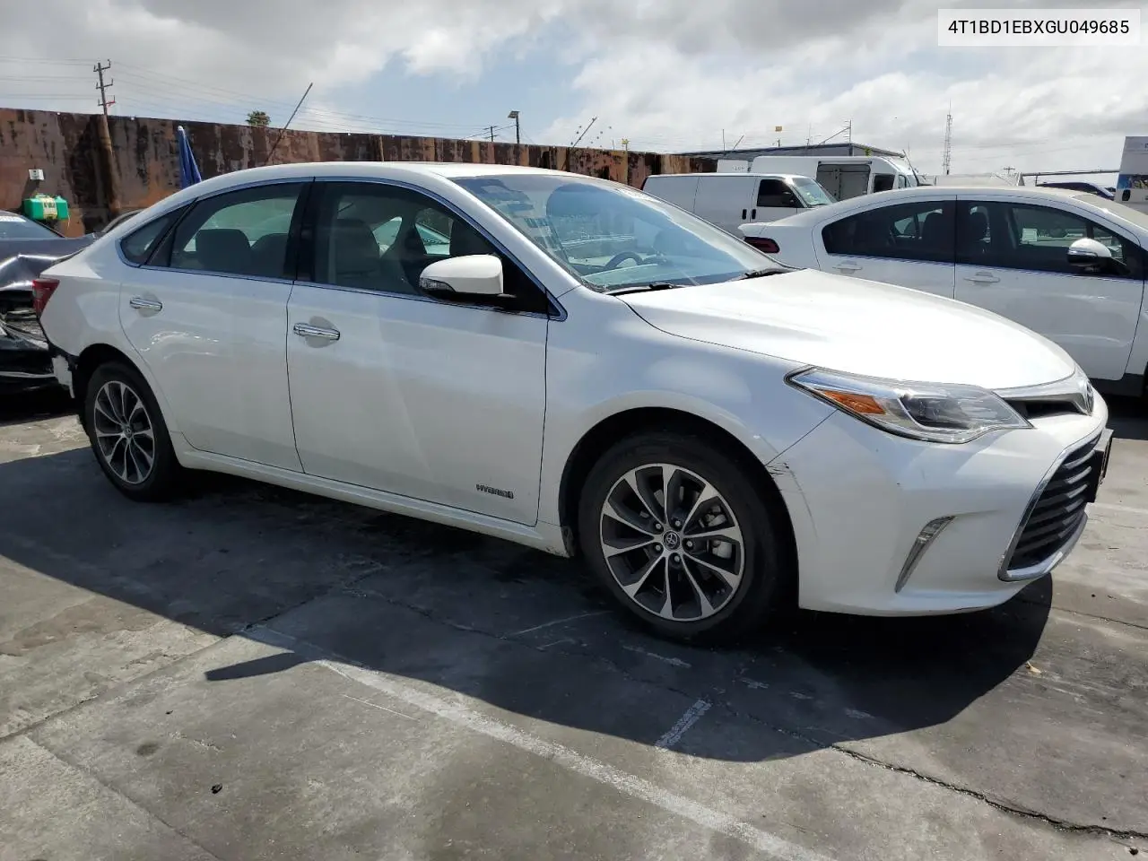 2016 Toyota Avalon Hybrid VIN: 4T1BD1EBXGU049685 Lot: 56748195