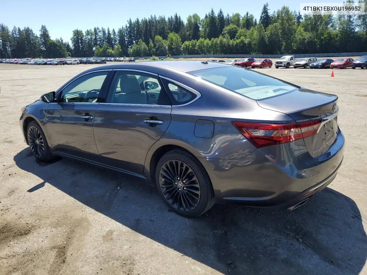 2016 Toyota Avalon Xle VIN: 4T1BK1EBXGU196952 Lot: 59051045