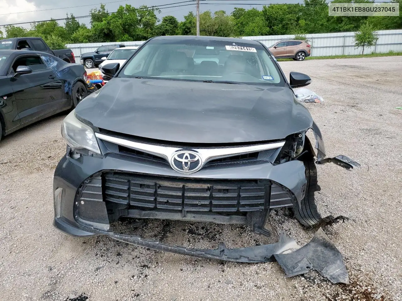 2016 Toyota Avalon Xle VIN: 4T1BK1EB8GU237045 Lot: 62571415