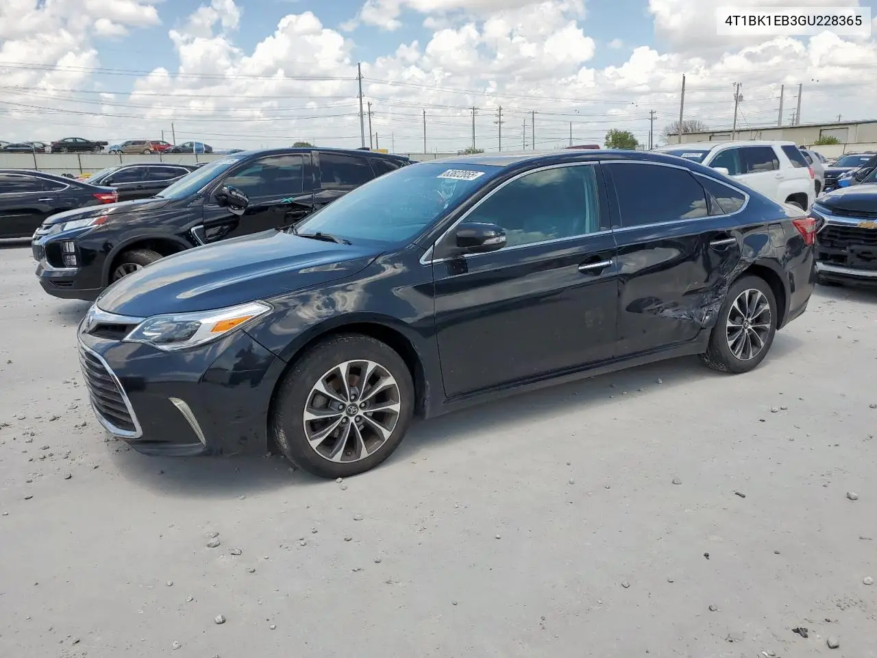 2016 Toyota Avalon Xle VIN: 4T1BK1EB3GU228365 Lot: 63822855