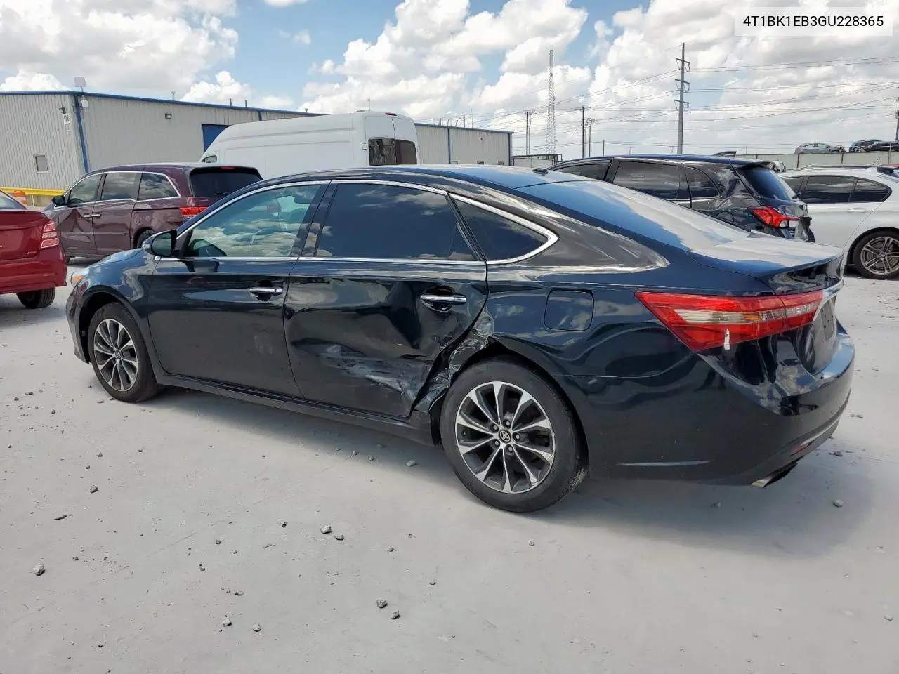 2016 Toyota Avalon Xle VIN: 4T1BK1EB3GU228365 Lot: 63822855