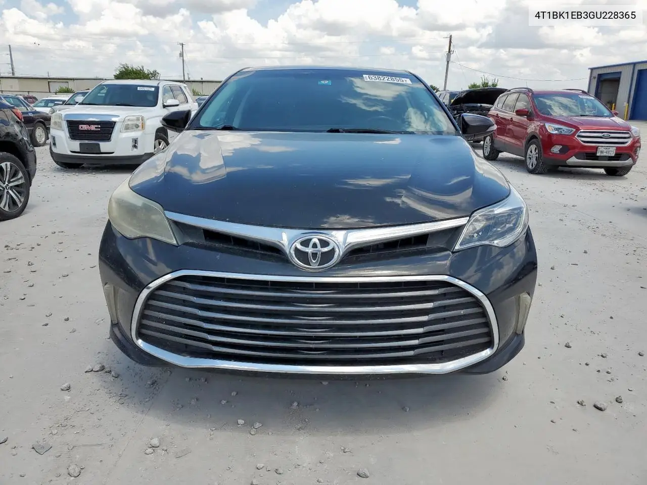 2016 Toyota Avalon Xle VIN: 4T1BK1EB3GU228365 Lot: 63822855