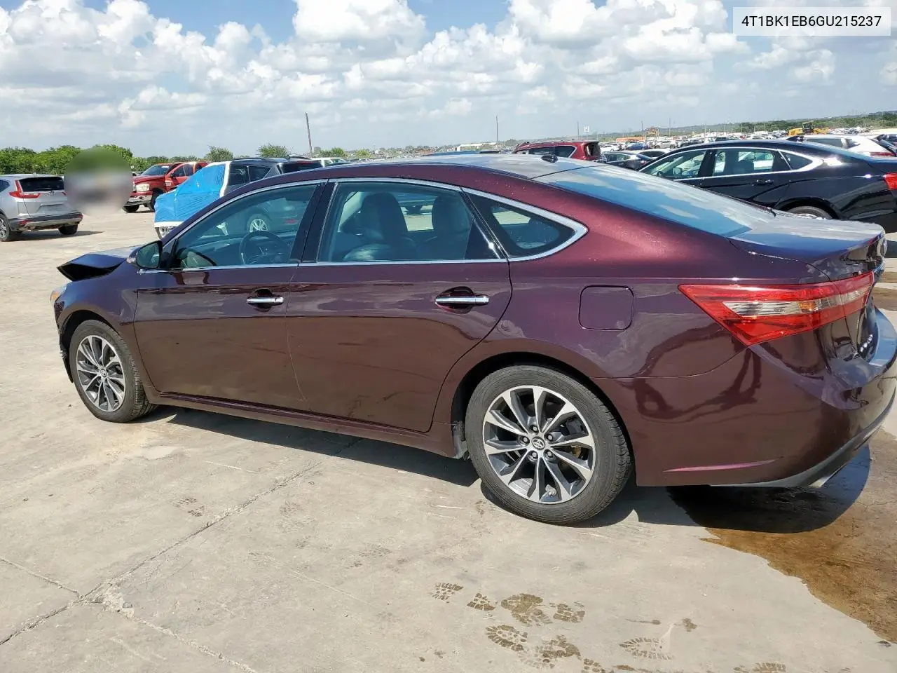 2016 Toyota Avalon Xle VIN: 4T1BK1EB6GU215237 Lot: 64842705