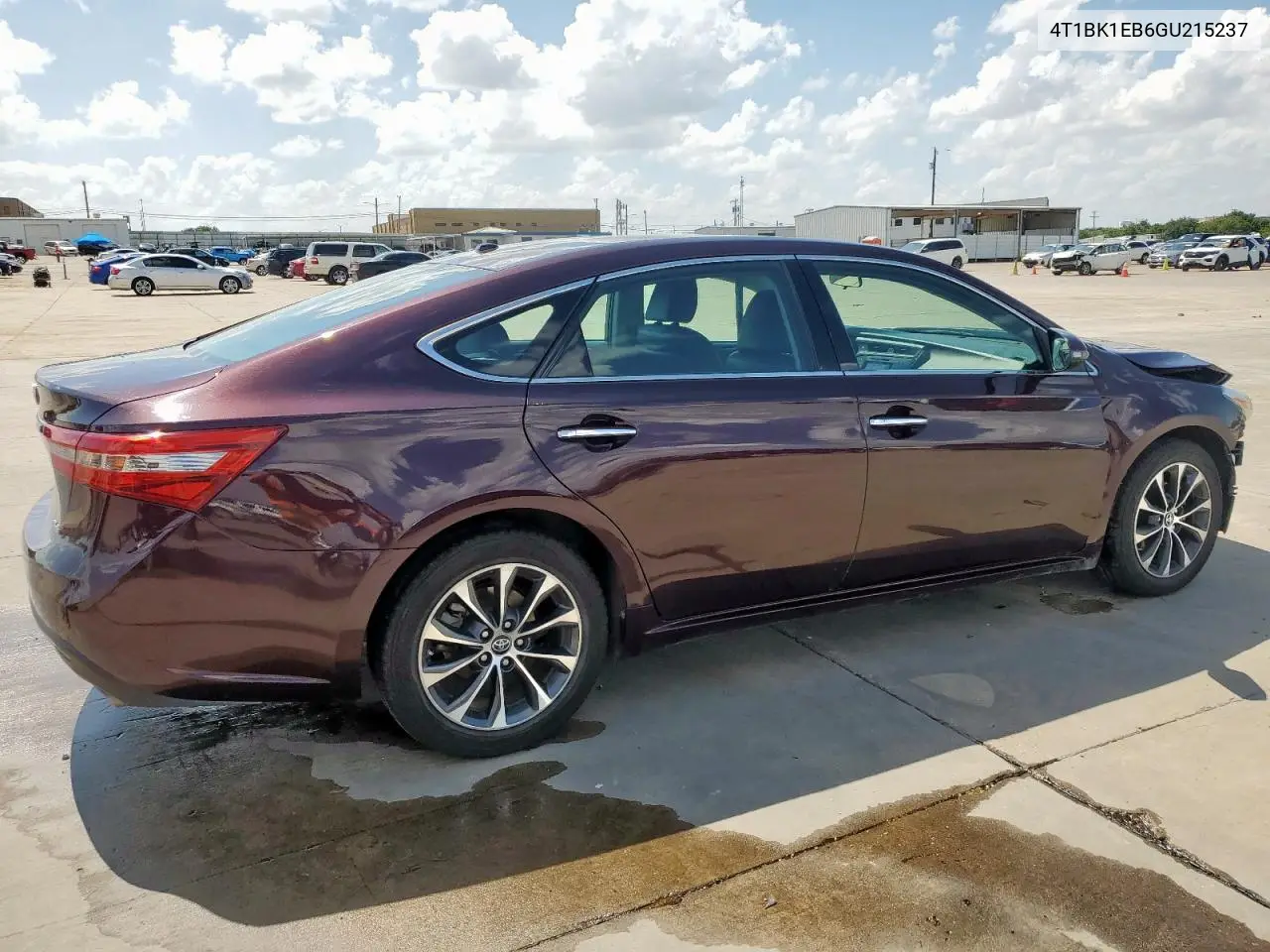 2016 Toyota Avalon Xle VIN: 4T1BK1EB6GU215237 Lot: 64842705