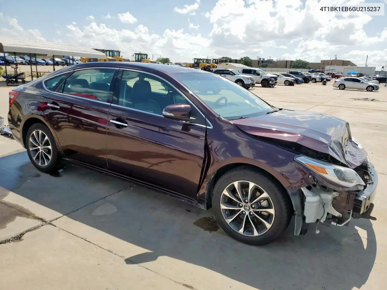 2016 Toyota Avalon Xle VIN: 4T1BK1EB6GU215237 Lot: 64842705