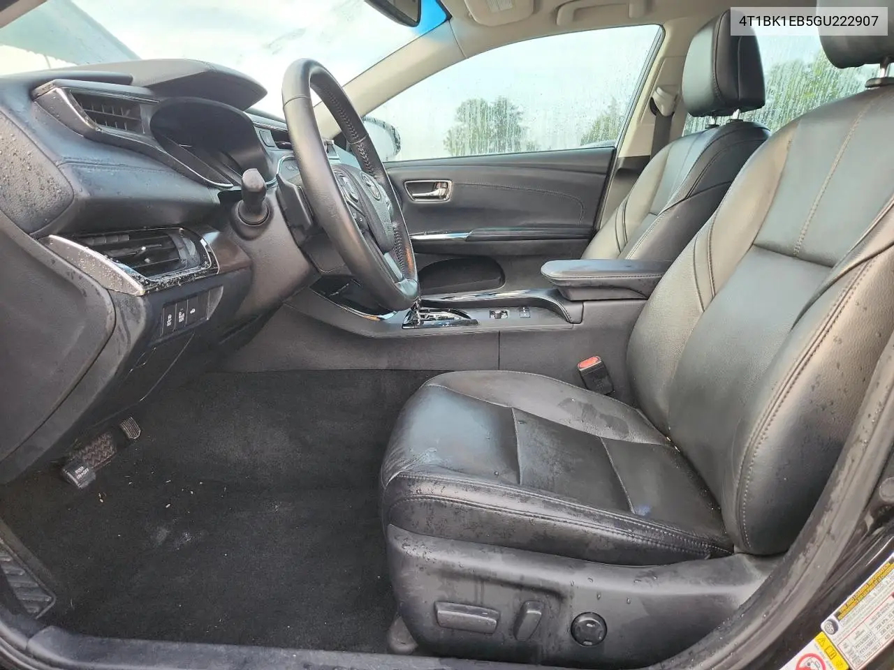 2016 Toyota Avalon Xle VIN: 4T1BK1EB5GU222907 Lot: 64931905