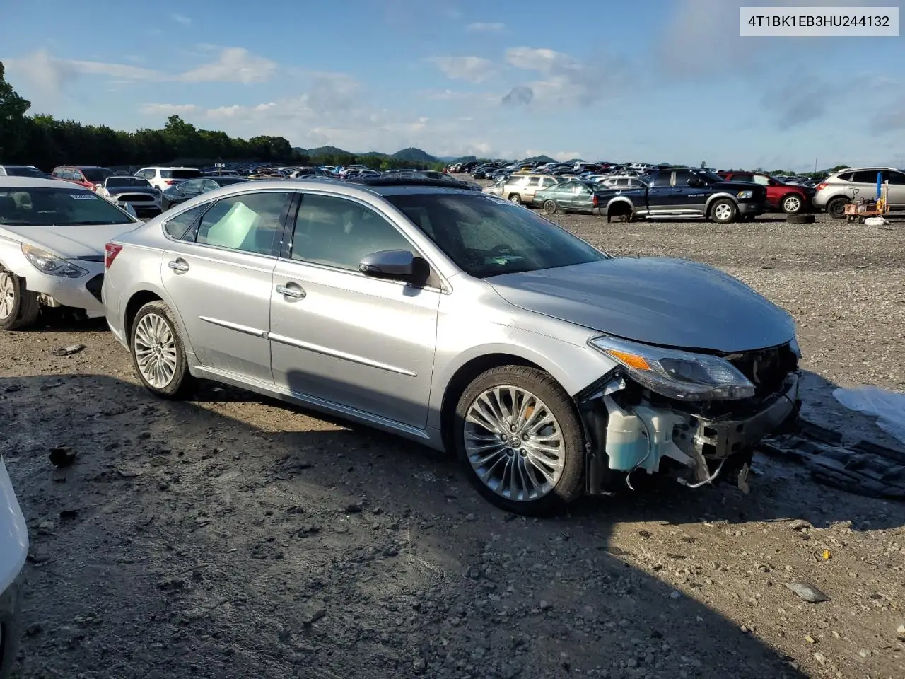 2017 Toyota Avalon Xle VIN: 4T1BK1EB3HU244132 Lot: 56591775