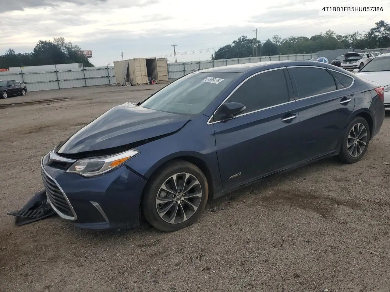2017 Toyota Avalon Hybrid VIN: 4T1BD1EB5HU057386 Lot: 61855475