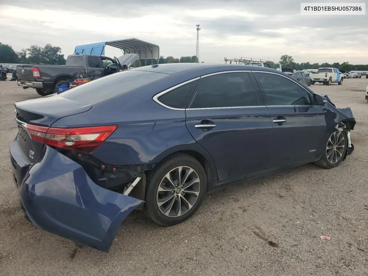 2017 Toyota Avalon Hybrid VIN: 4T1BD1EB5HU057386 Lot: 61855475