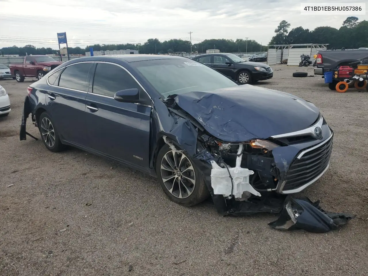 2017 Toyota Avalon Hybrid VIN: 4T1BD1EB5HU057386 Lot: 61855475