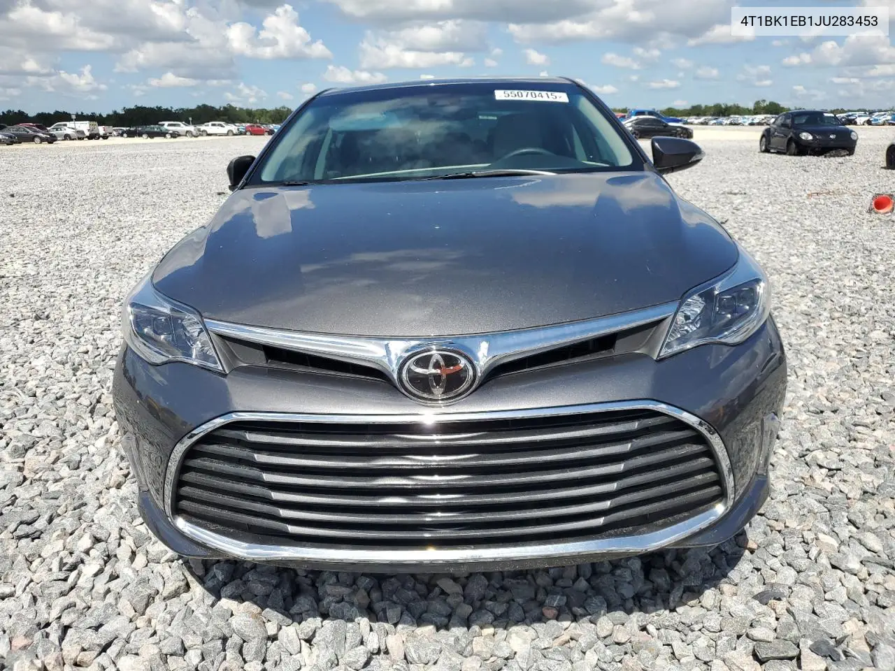 2018 Toyota Avalon Xle VIN: 4T1BK1EB1JU283453 Lot: 55070415